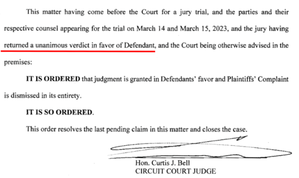 Unanimous jury verdict vindicates Kalamazoo businessman Ryan Reedy's Entertainment Managers LLC and wedding venue Loft 310.